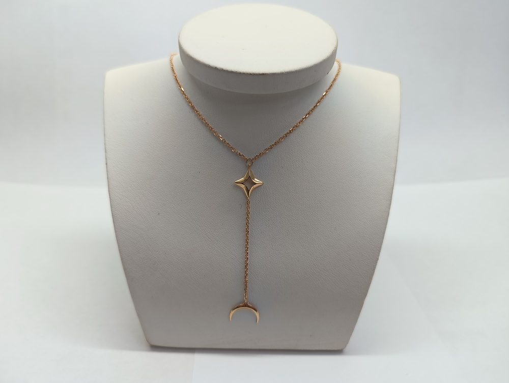 КОЛЬЕ БЕЗ КАМНЯ (Au 585)