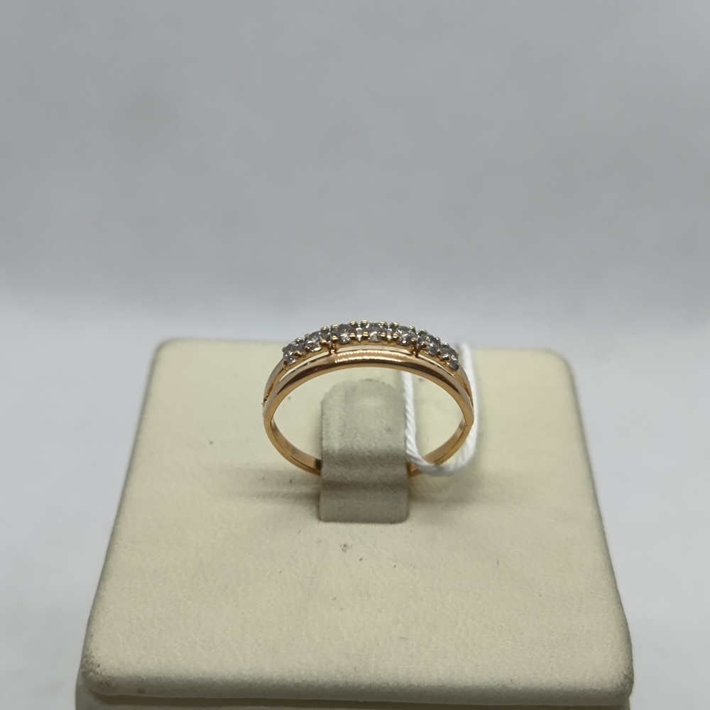 КОЛКМИ585 КОЛЬЦО С КАМНЯМИ (Au 585)