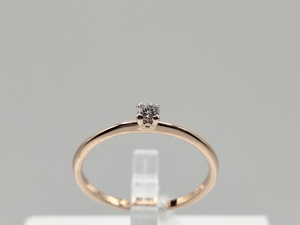 КОЛЬЦО БРИЛЛИАНТ Au 585