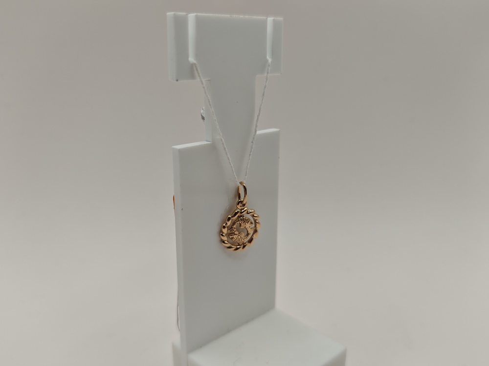 ПОДВЕСКА ЗНАК ЗОДИАКА РЫБЫ Au 585