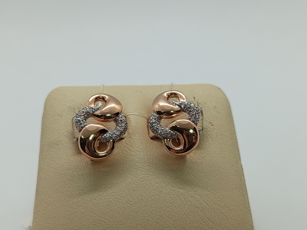 СЕРЬГИ С КАМНЯМИ (Au 585)