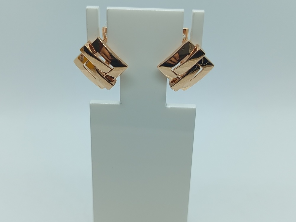 СЕРЬГИ БЕЗ КАМНЯ (Au 585)