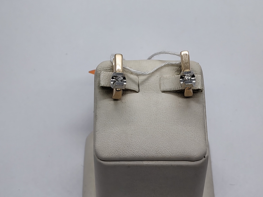 СЕРЬГИ БРИЛЛИАНТ (Au 585)