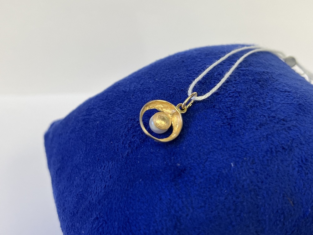 ПОДВЕСКА С КАМНЕМ (Au 585)