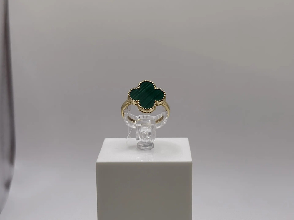 КОЛЬЦО МАЛАХИТ (Au 585)