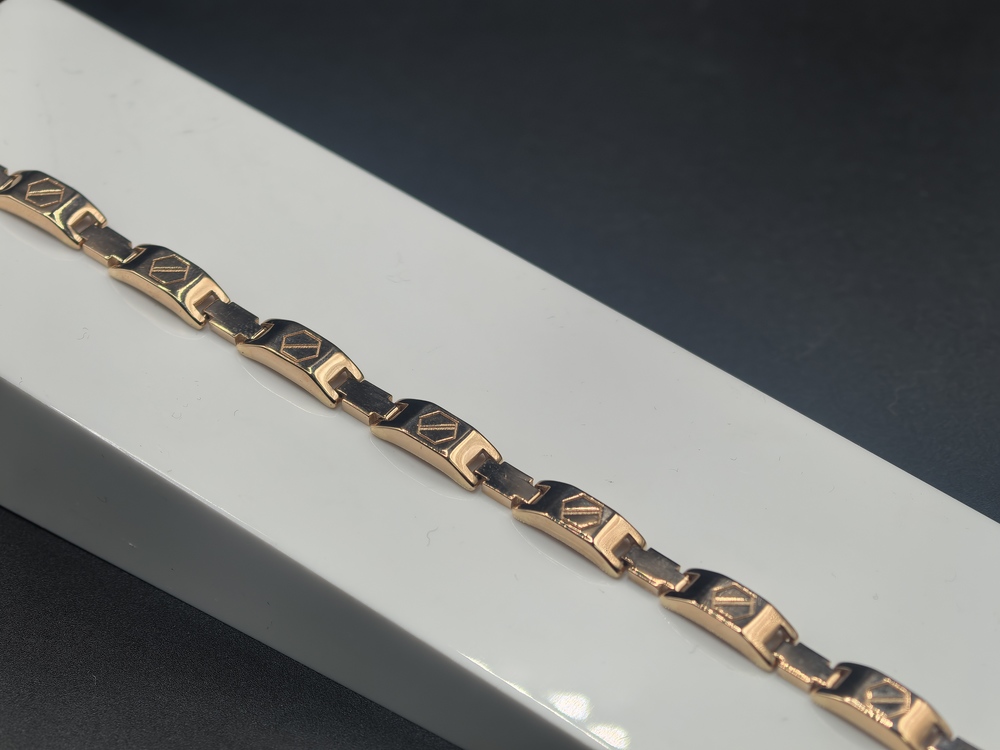 БРАСЛЕТ ПОЛНОВЕСНЫЙ Фантазия Au 585