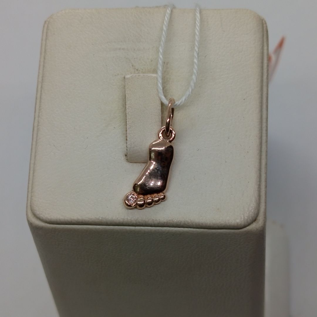 ПОДКМ585 ПОДВЕСКА С КАМНЕМ (Au 585)