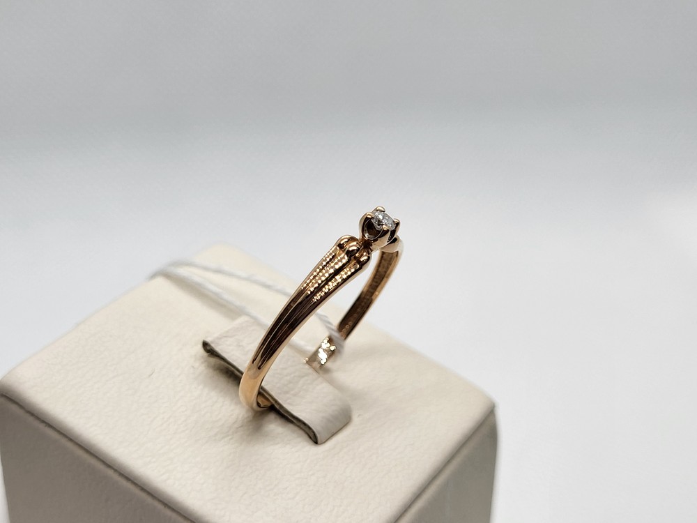 КОЛЬЦО БРИЛЛИАНТ Au 585