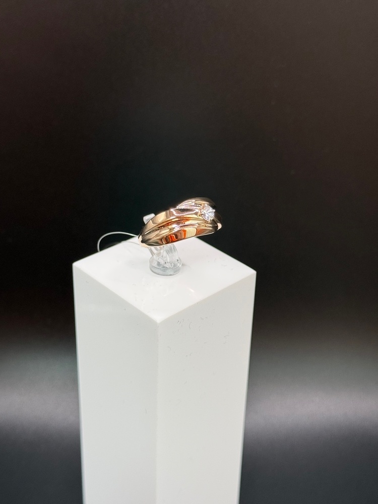 КОЛЬЦО С КАМНЕМ (Au 585)