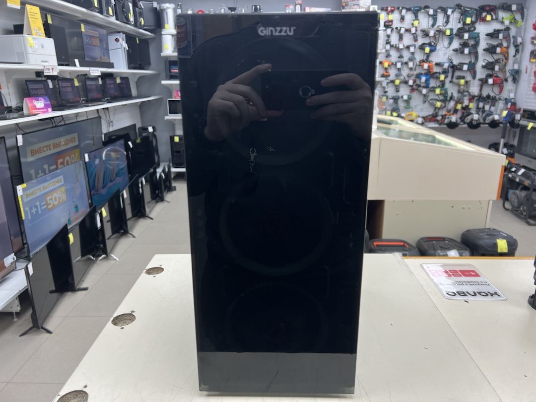 Системный блок Ginzzu; Xeon E5-2690, Radeon RX 570, 16 Гб, 750 Гб, 500 Гб