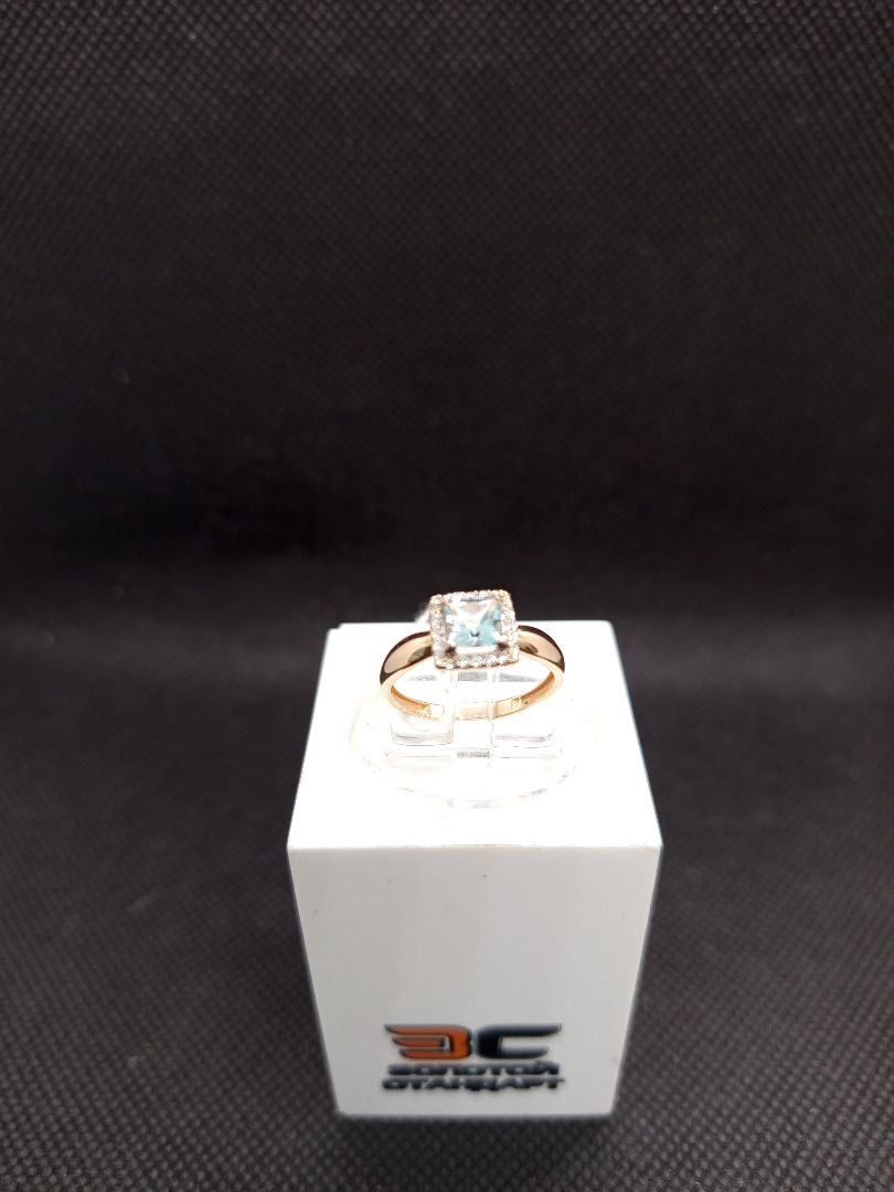 КОЛКМИ585 КОЛЬЦО С КАМНЯМИ (Au 585)