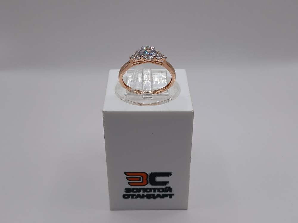 КОЛКМИ585 КОЛЬЦО С КАМНЯМИ (Au 585)