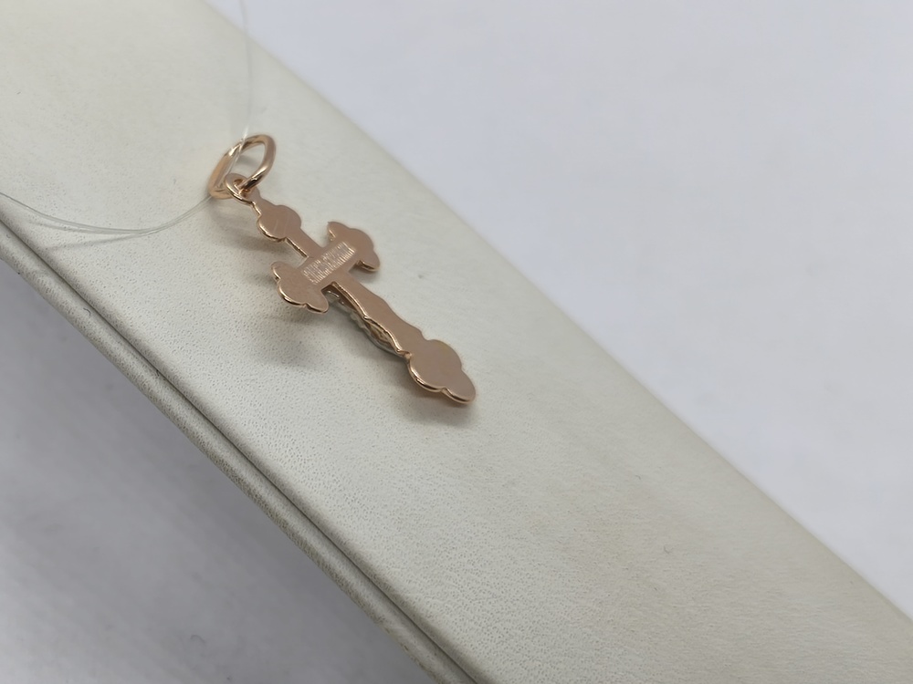 ПОДВЕСКА КРЕСТ (Au 585)