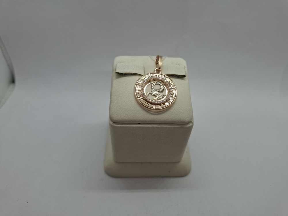 ПОДВЕСКА ЗНАК ЗОДИАКА СКОРПИОН (Au 585)