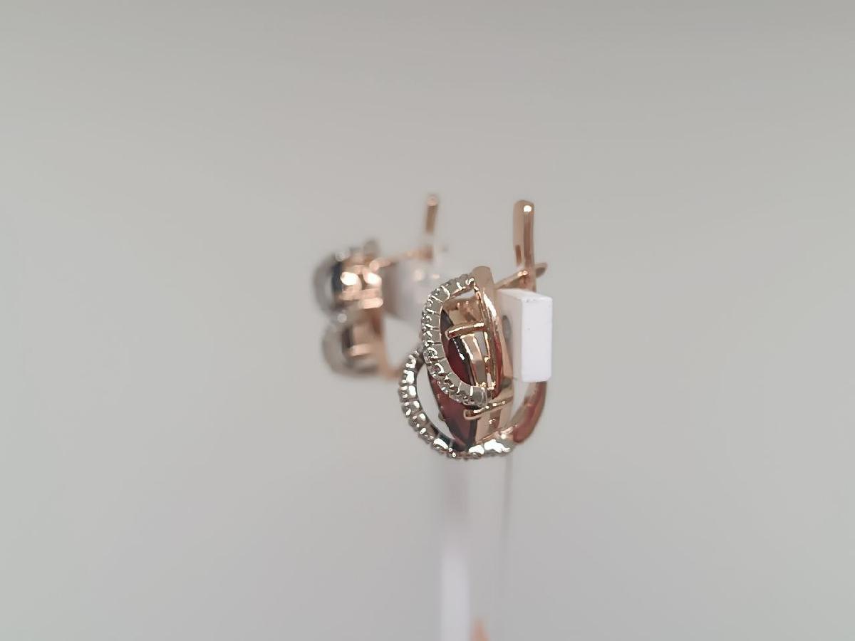 СЕРЬГИ С КАМНЯМИ (Au 585)