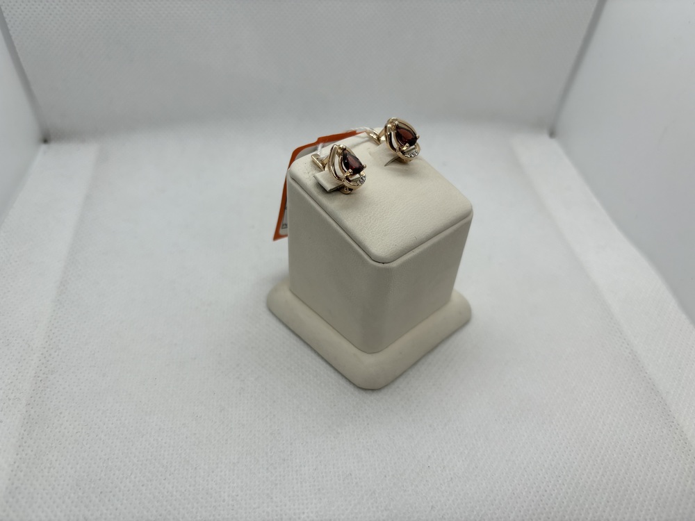 СЕРЬГИ С КАМНЯМИ (Au 585)