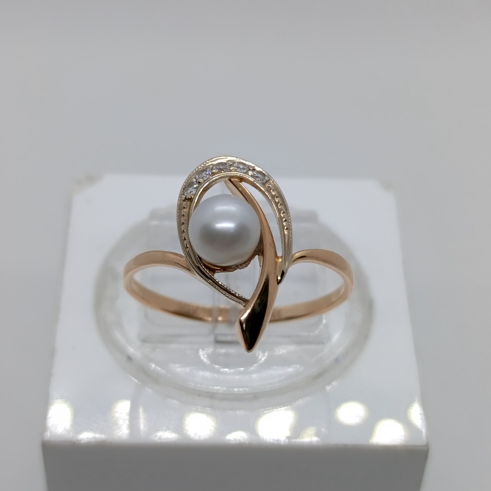 КОЛКМИ585 КОЛЬЦО С КАМНЯМИ (Au 585)