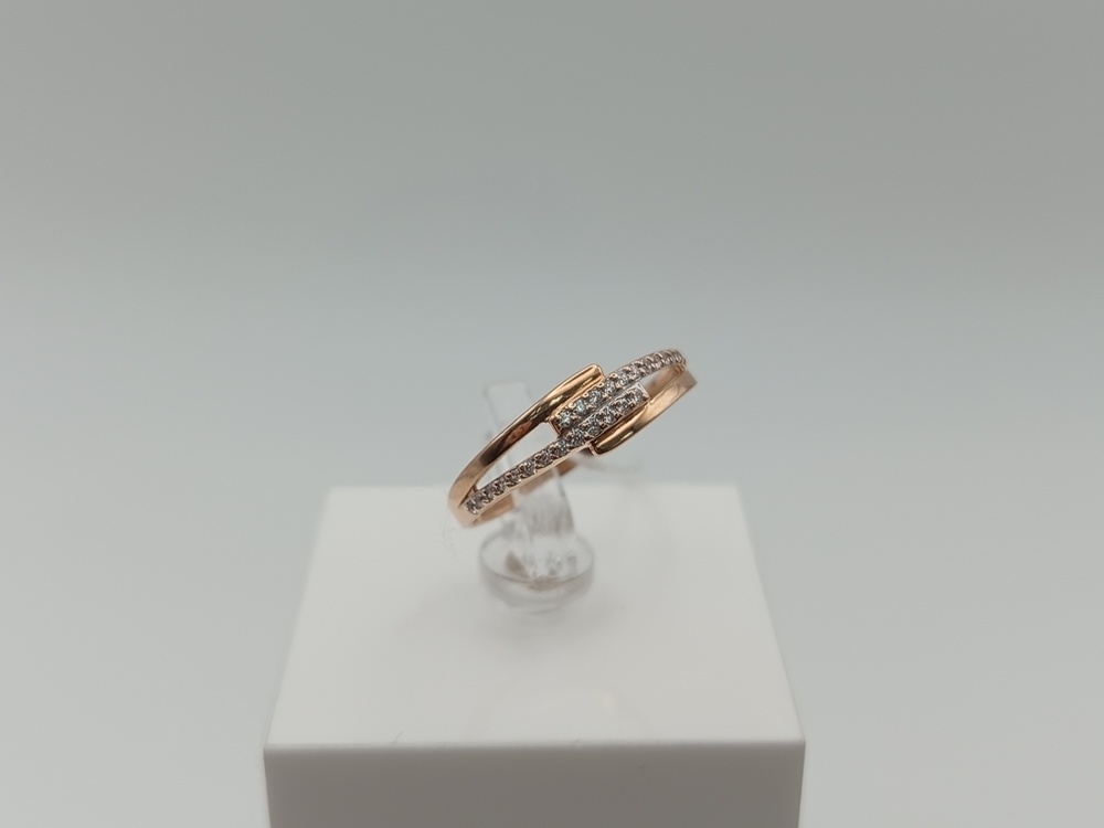 КОЛКМИ585 КОЛЬЦО С КАМНЯМИ (Au 585)