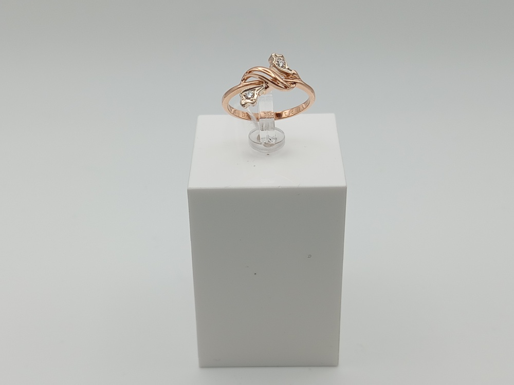 КОЛЬЦО БРИЛЛИАНТ Au 583