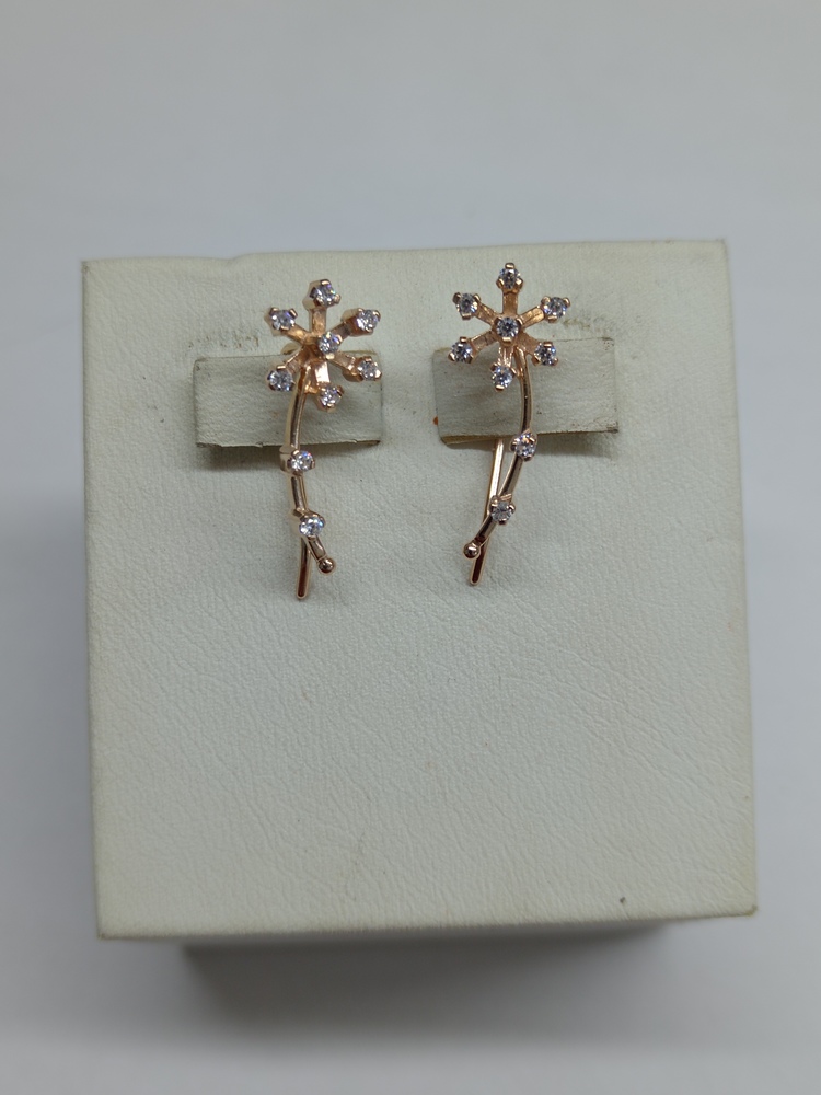 С СЕРЬГИ КАФФЫ (Au 585)