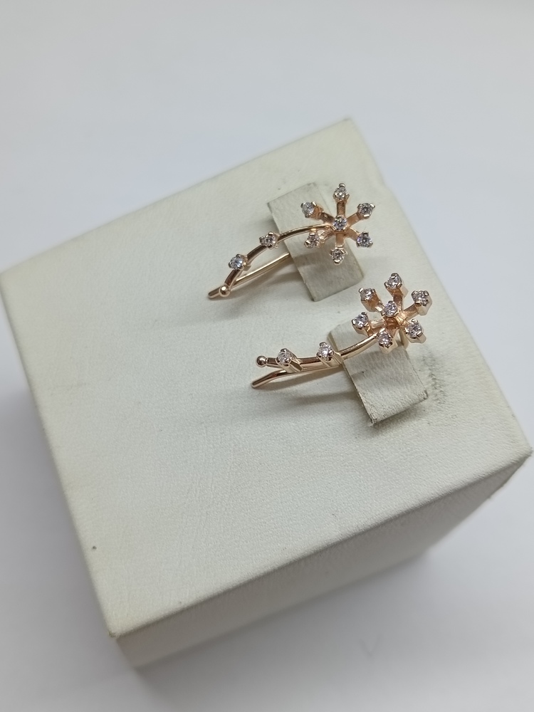 С СЕРЬГИ КАФФЫ (Au 585)