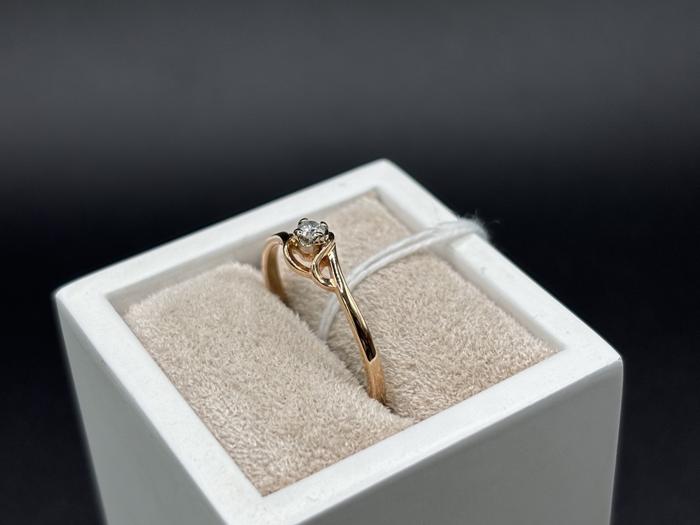 КОЛЬЦО БРИЛЛИАНТ Au 585