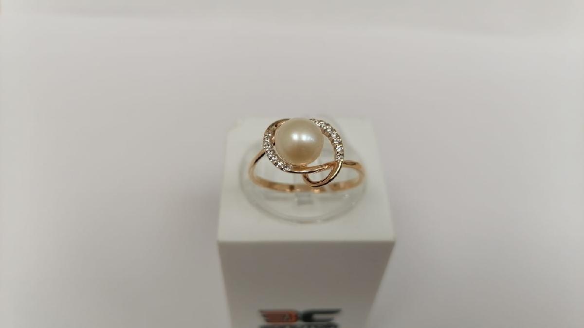 КОЛКМИ585 КОЛЬЦО С КАМНЯМИ (Au 585)