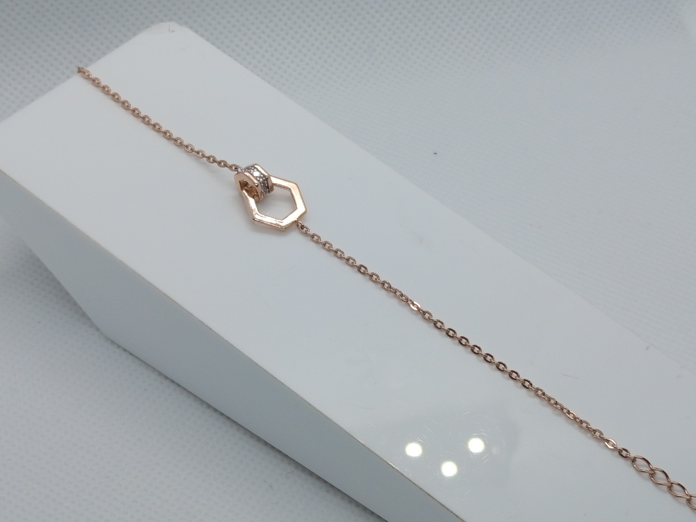 БРАСЛЕТ С КАМНЯМИ (Au 585)