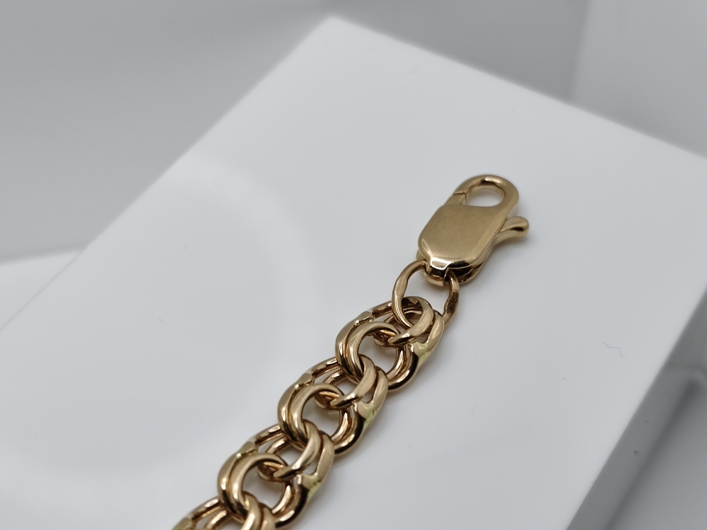 БРАСЛЕТ ПОЛНОВЕСНЫЙ Бисмарк (Au 585)