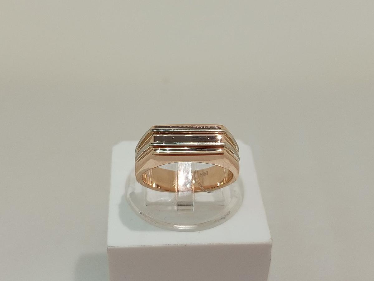 КОЛЬЦО ПЕЧАТКА без камня (Au 585)