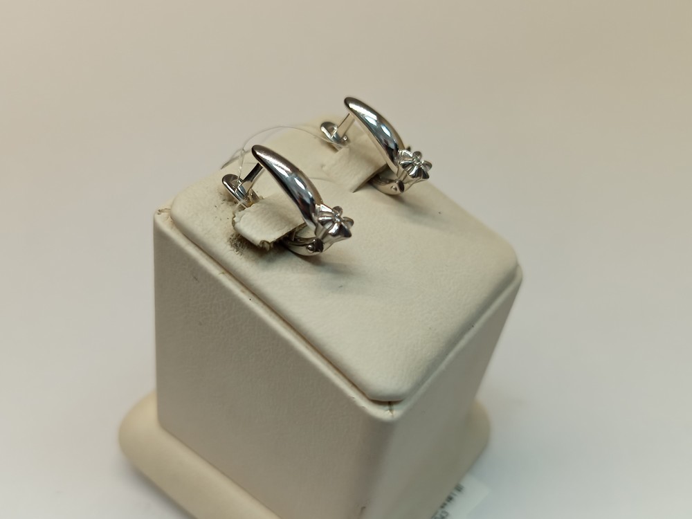 СЕРЬГИ БРИЛЛИАНТ (Ag 925)