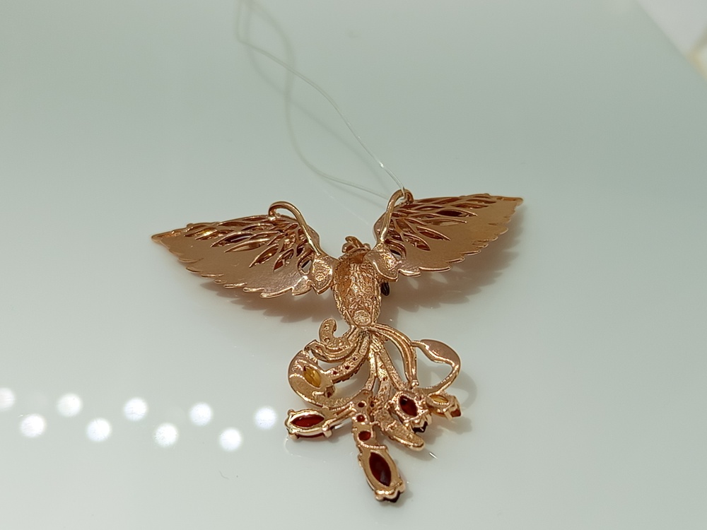 ПОДВЕСКА С КАМНЯМИ (Au 585)