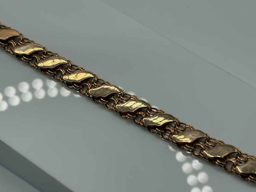 БРАСЛЕТ ПОЛНОВЕСНЫЙ Фантазия Au 585