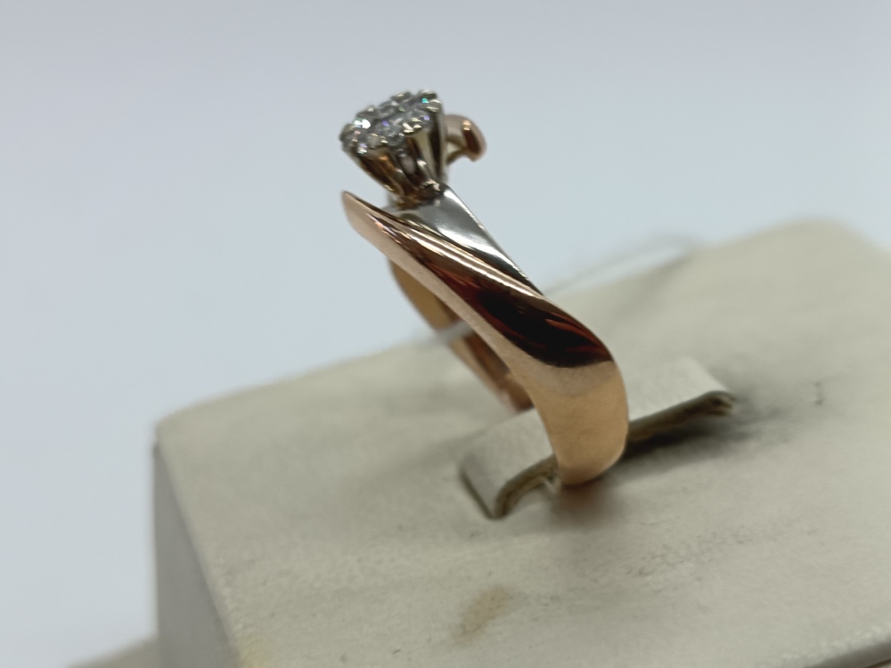 КОЛЬЦО БРИЛЛИАНТ Au 585