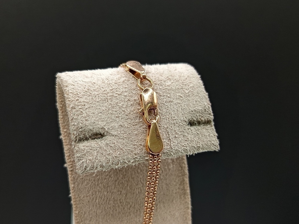 БРАСЛЕТ ПОЛНОВЕСНЫЙ Перлина (Au 585)