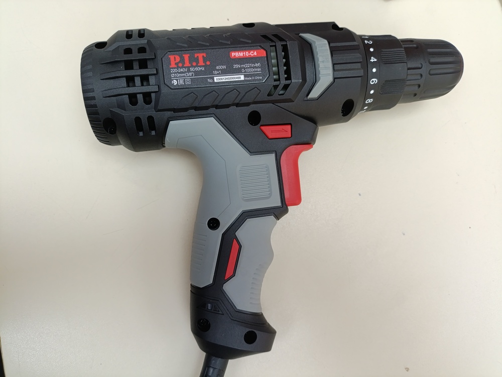 ДРЕЛЬ-ШУРУПОВЕРТ P.I.T. PBM10-C4