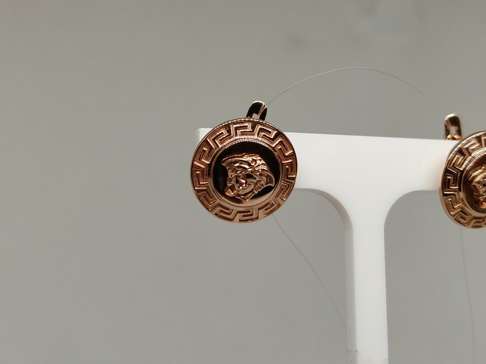 СЕРЬГИ БЕЗ КАМНЯ (Au 585)