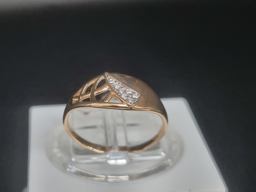 КОЛКМИ585 КОЛЬЦО С КАМНЯМИ (Au 585)