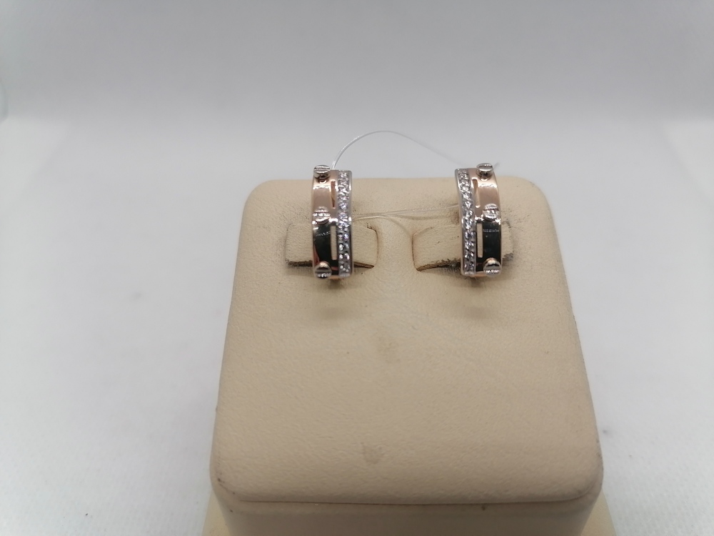 СЕРЬГИ БЕЗ КАМНЯ (Au 585)