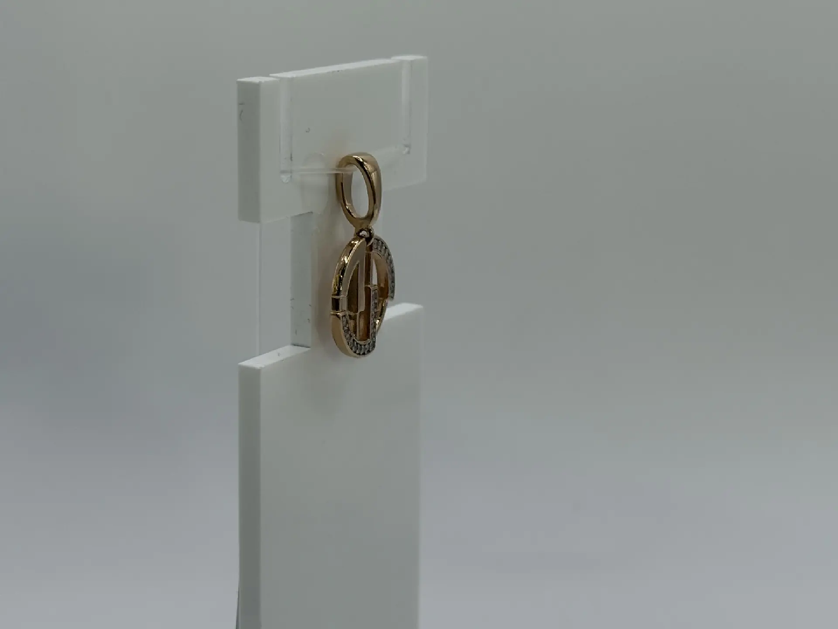 ПОДВЕСКА С КАМНЯМИ (Au 585)