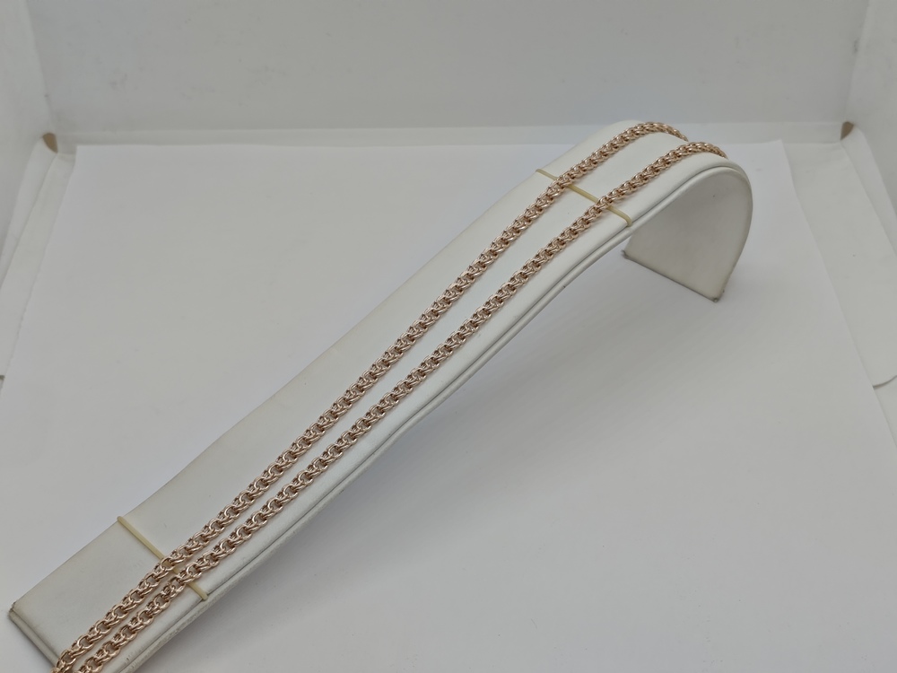 ЦЕПЬ ПУСТОТЕЛАЯ Бисмарк (Au 585)