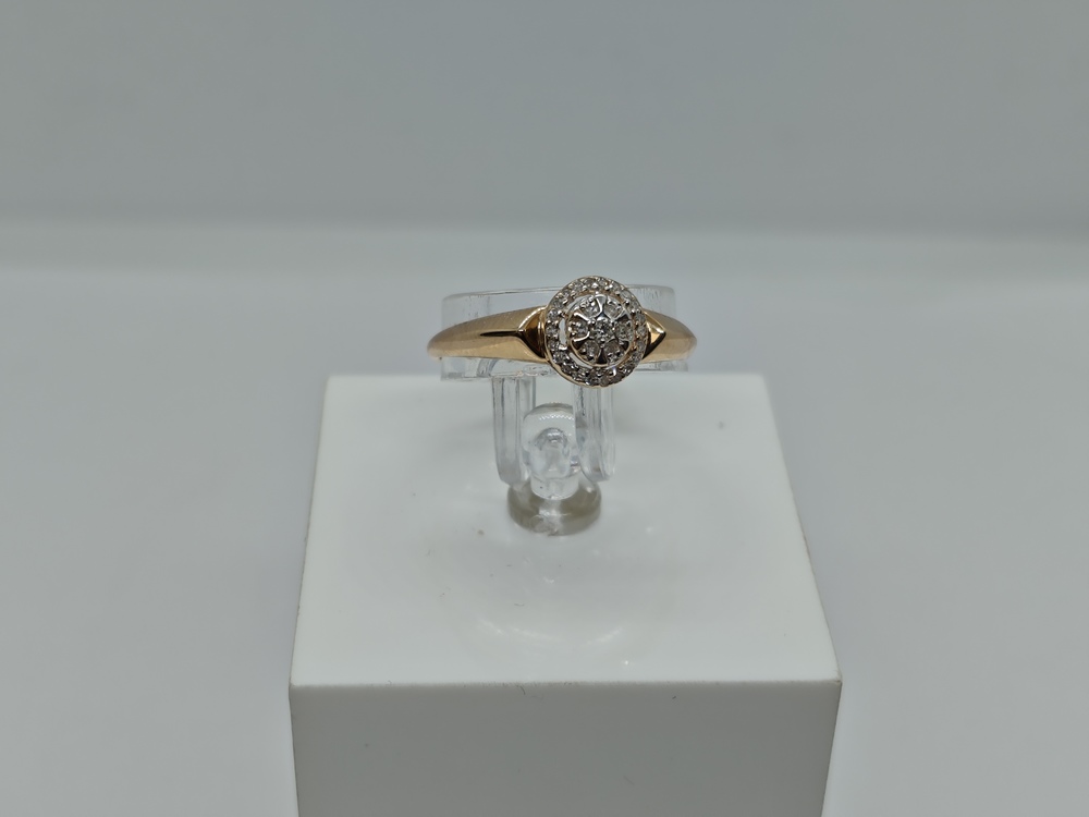 КОЛЬЦО БРИЛЛИАНТ Au 585