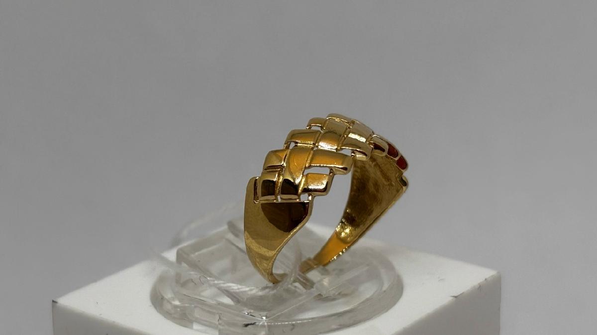 КОЛБКМ585 КОЛЬЦО БЕЗ КАМНЯ (Au 585)