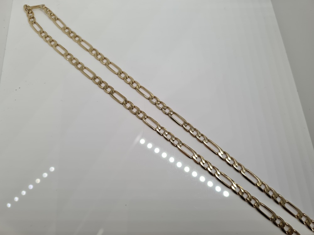 ЦЕПЬ ПОЛНОВЕСНАЯ Фигаро(картье) (Au 585)