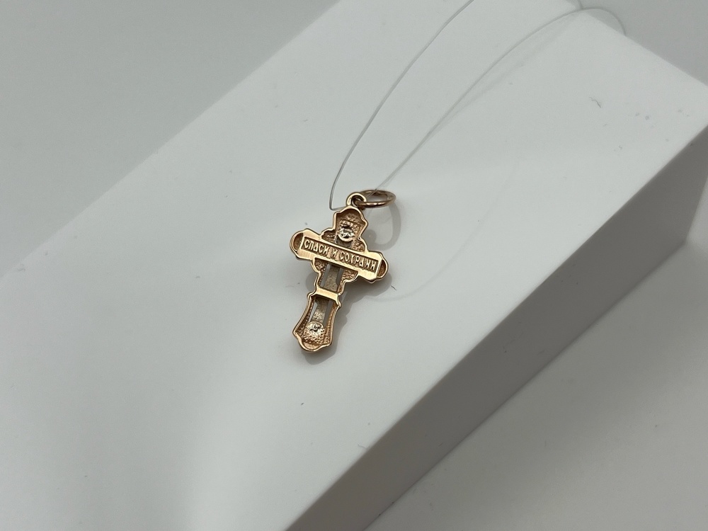 ПОДВЕСКА КРЕСТ (Au 585)