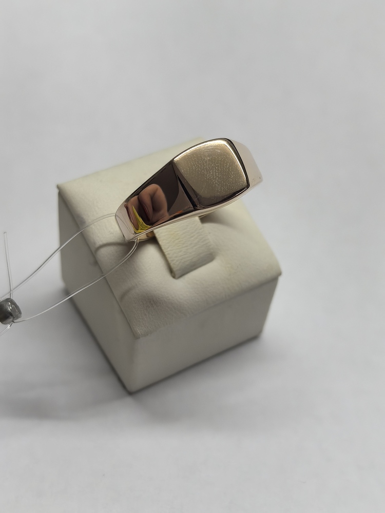 КОЛЬЦО ПЕЧАТКА без камня (Au 585)