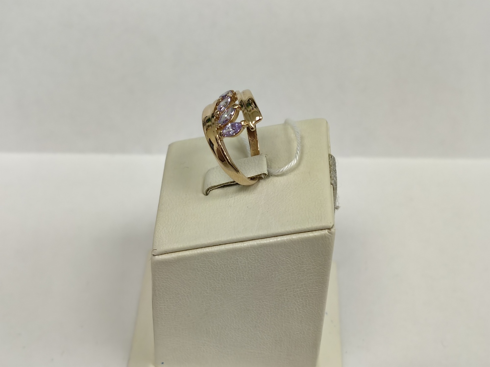 КОЛКМИ585 КОЛЬЦО С КАМНЯМИ (Au 585)