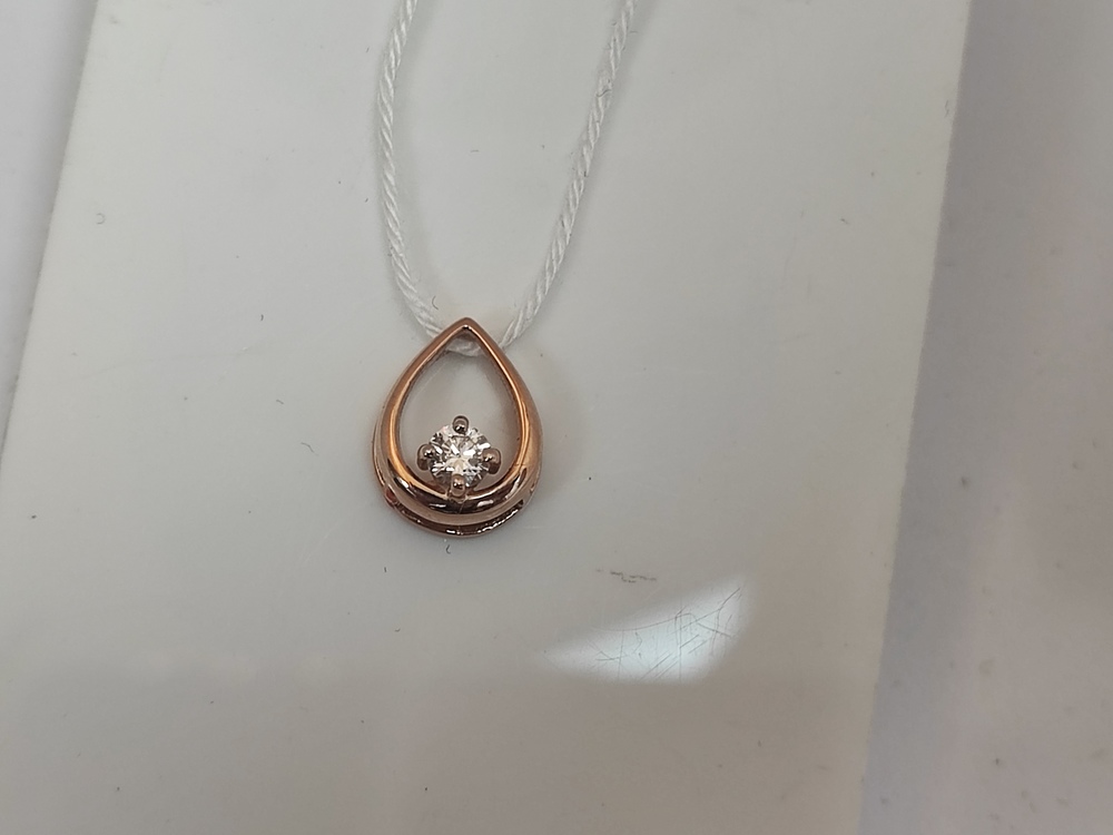 ПОДВЕСКА С КАМНЕМ (Au 585)