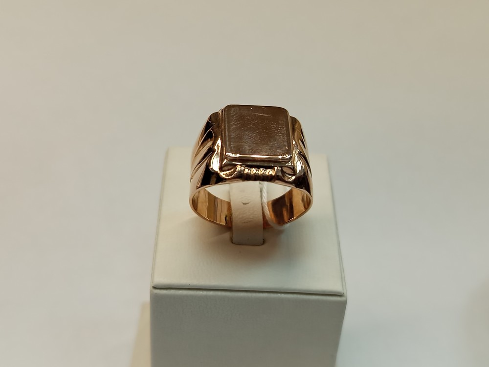 ПЕЧАТКА БЕЗ КАМНЯ (Au 583)