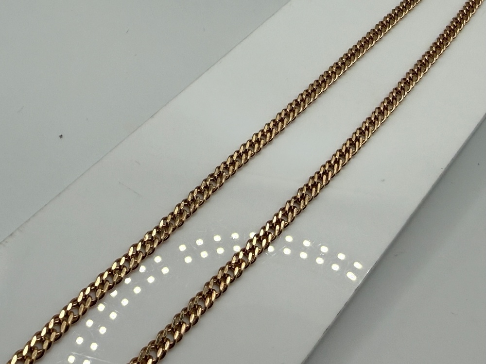 ЦПР2585 ЦЕПЬ ПУСТОТЕЛАЯ Ромб двойной (Au 585)